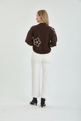 Mariosa Sweater in Chocolate