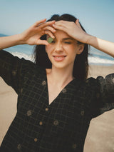 Ebony Top - THULI - Sustainable Women's Clothing Ethical Clothing Honest and Handcrafted