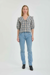 PAIGE TOP IN AMELIA PLAID