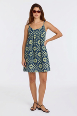 FIONA MINI DRESS IN INDIGO
