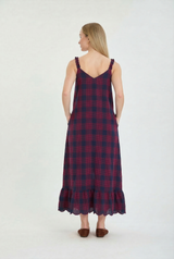 JUNIPER IN POPPY PLAID