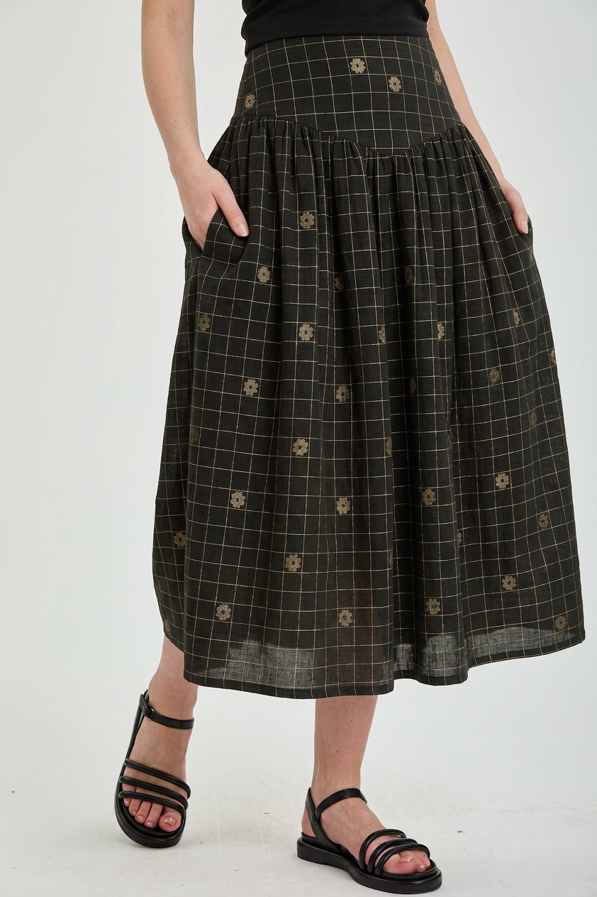 JUNO SKIRT IN BLACK
