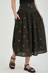 JUNO SKIRT IN BLACK