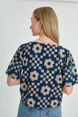 Aurora Top in Blue