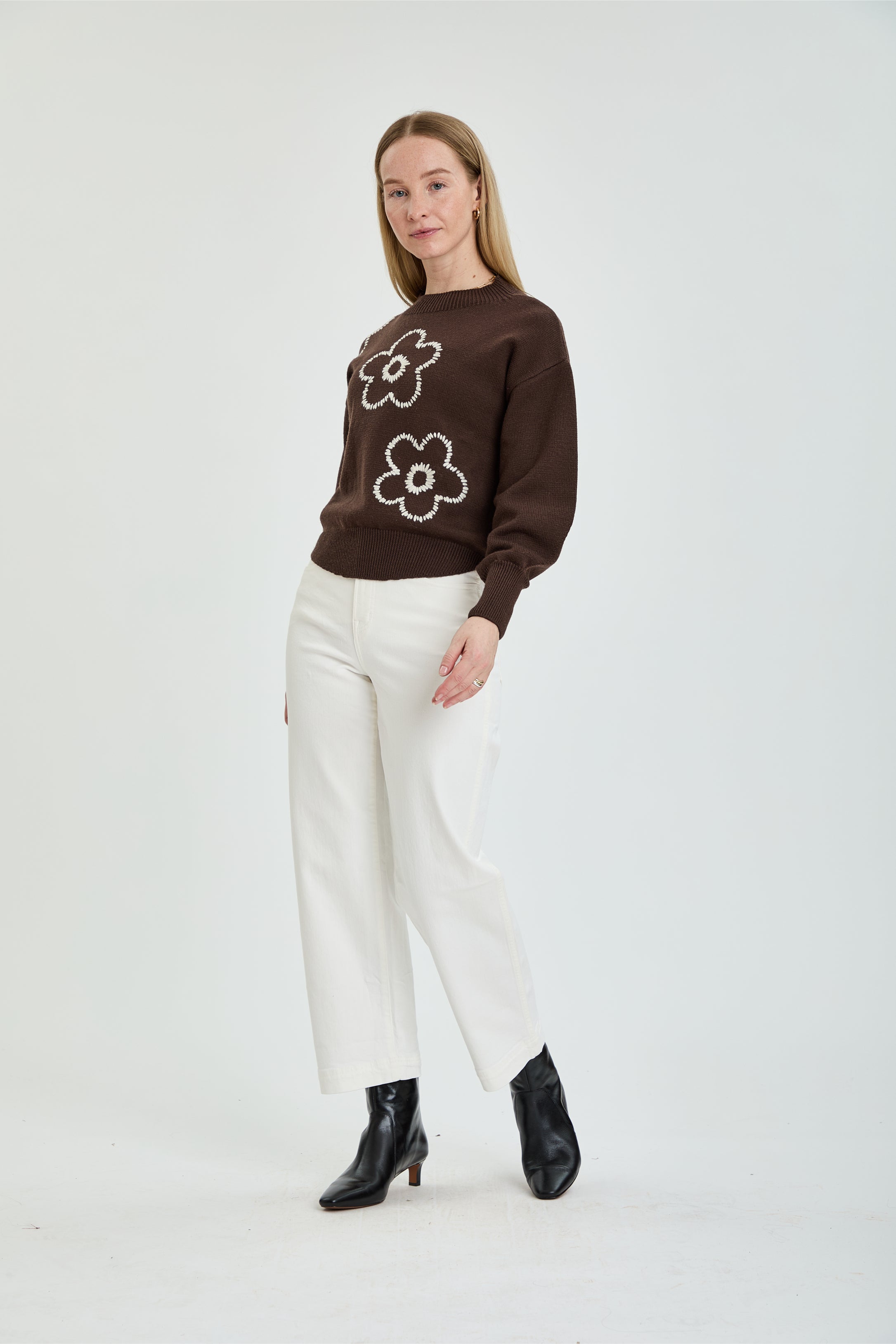 Mariosa Sweater in Chocolate