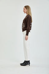 Mariosa Sweater in Chocolate