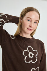 Mariosa Sweater in Chocolate