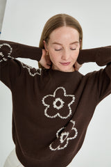 Mariosa Sweater in Chocolate