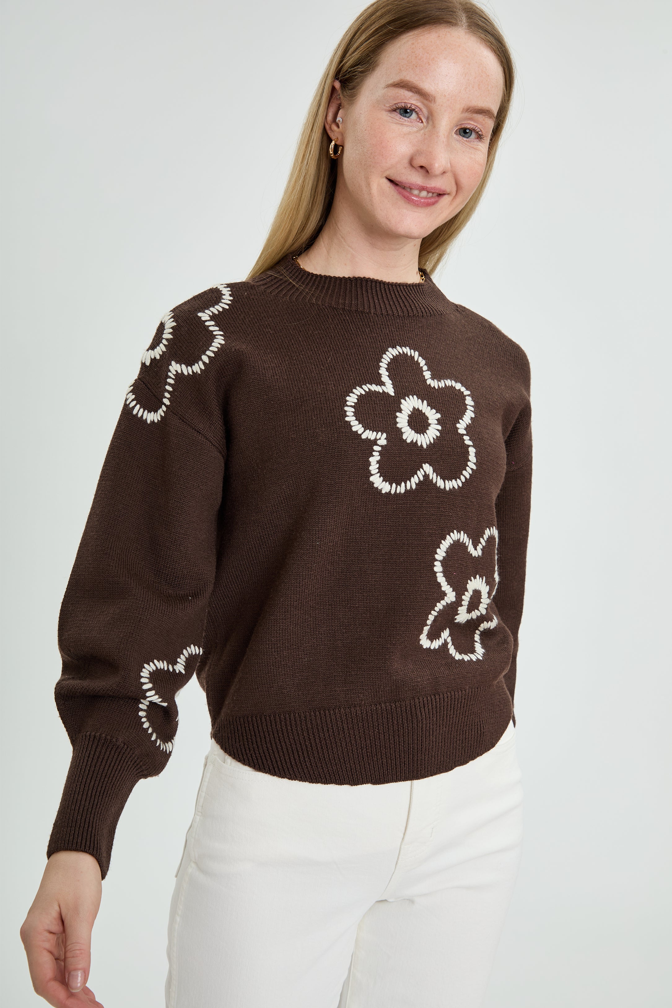 Mariosa Sweater in Chocolate