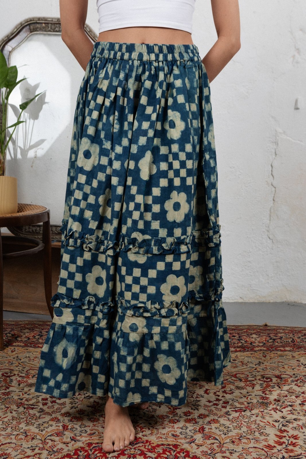 Daisy - Mae Skirt - THULI - Sustainable Women's Clothing Ethical Clothing Honest and Handcrafted