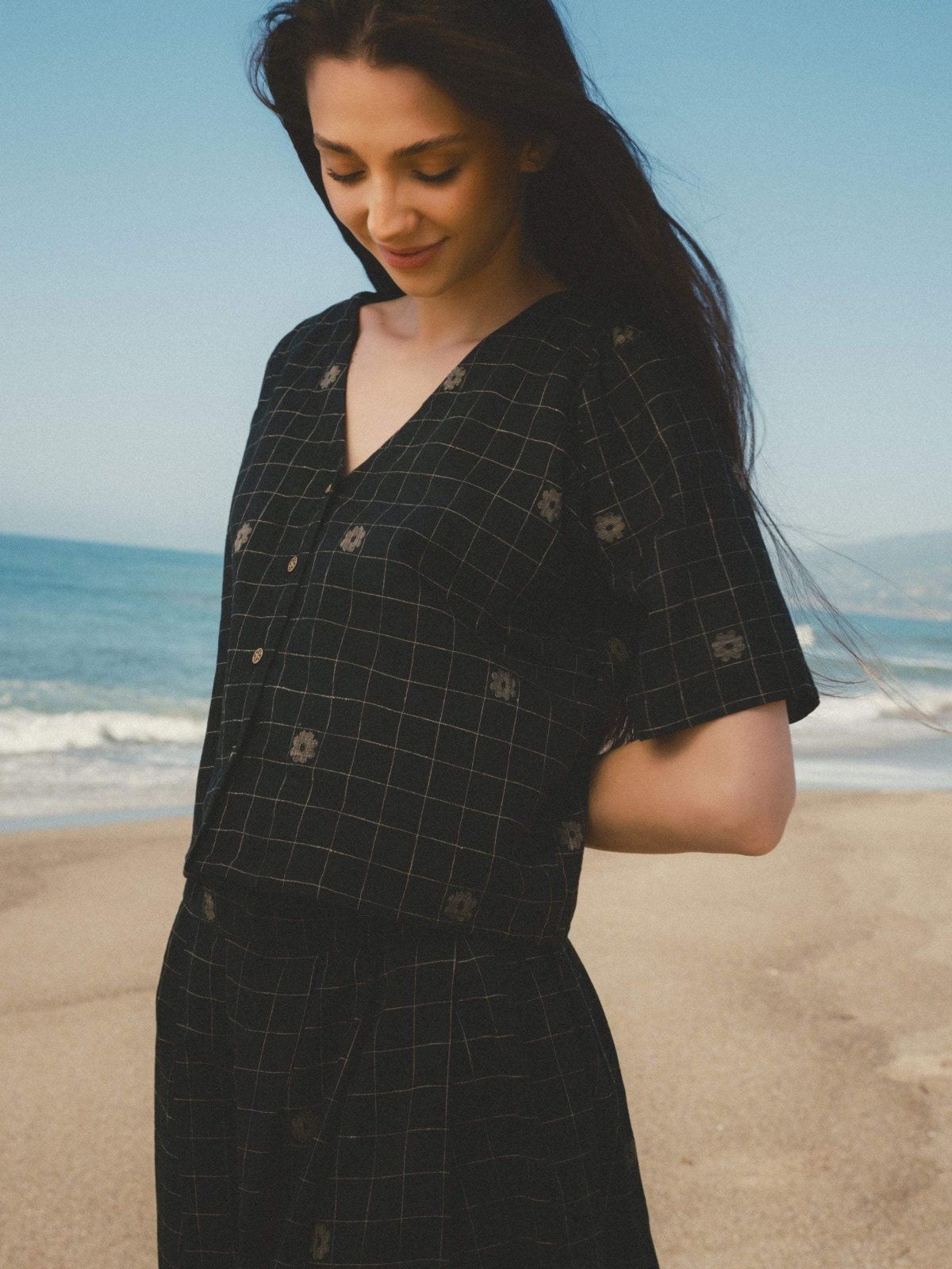 Ebony Top - THULI - Sustainable Women's Clothing Ethical Clothing Honest and Handcrafted