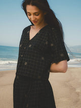 Ebony Top - THULI - Sustainable Women's Clothing Ethical Clothing Honest and Handcrafted