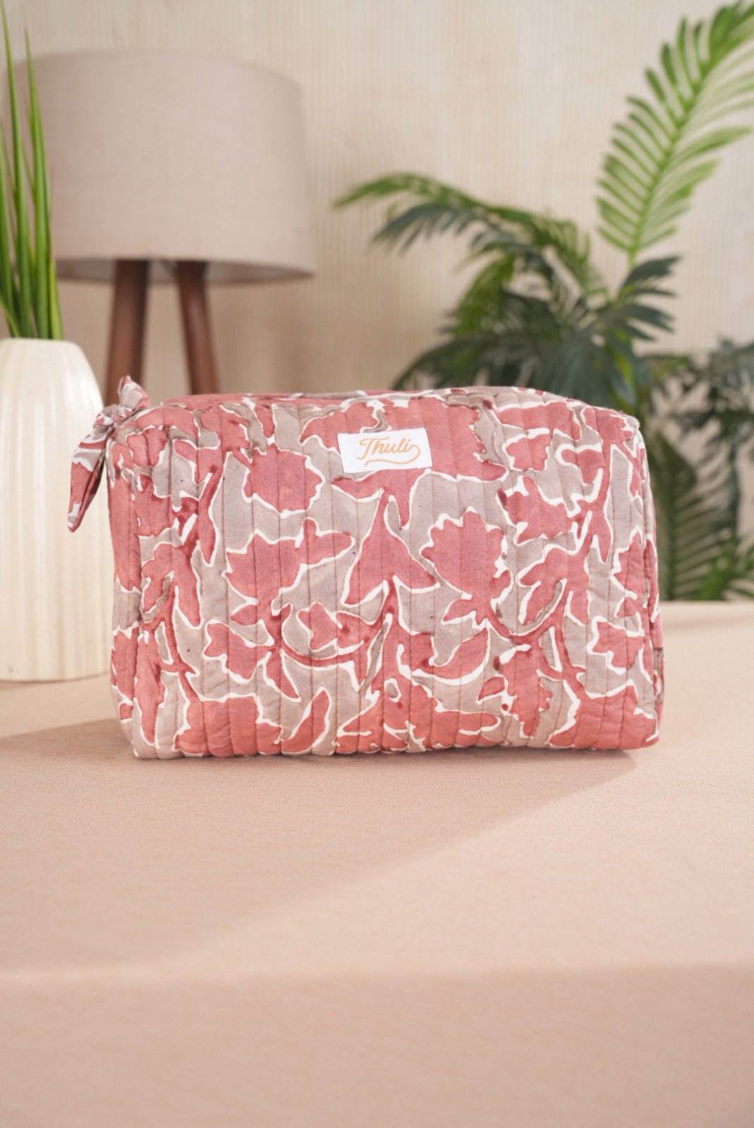 Gulabo Toiletry Bag (Large) - THULI - Sustainable Women's Clothing Ethical Clothing Honest and Handcrafted
