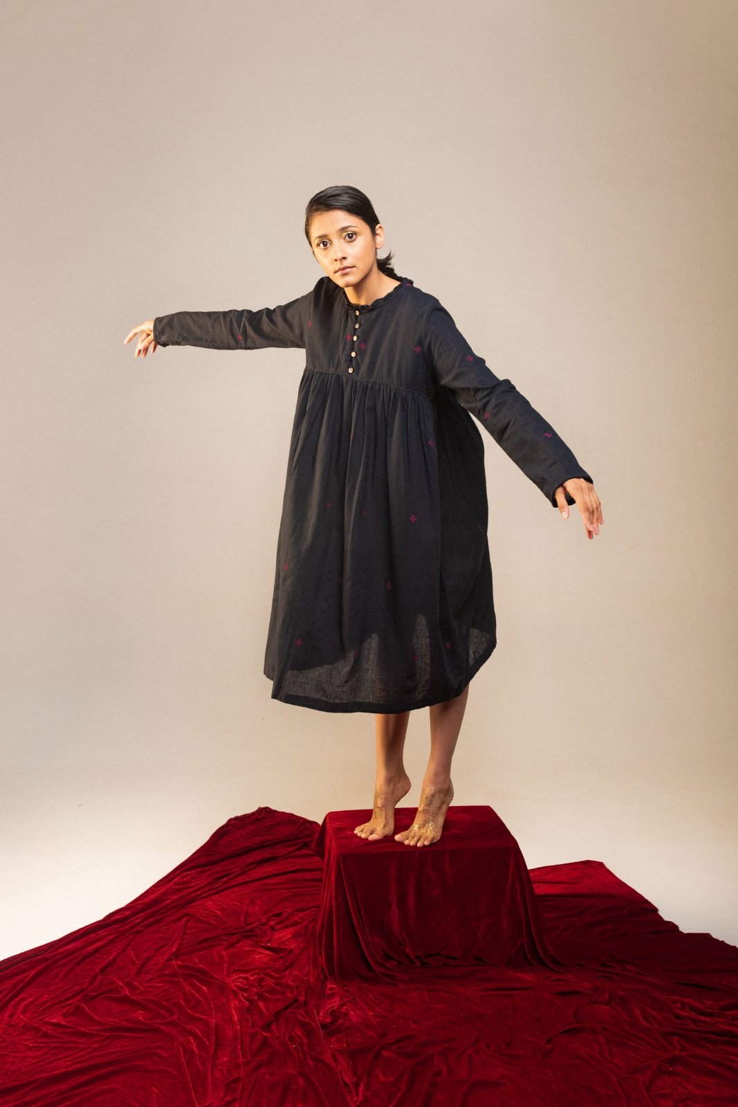 Lost and Found Dress - THULI - Sustainable Women's Clothing Ethical Clothing Honest and Handcrafted