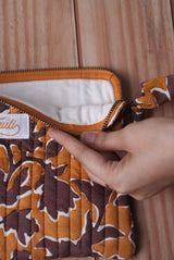 Maya Flat pouch / I pad case - THULI - Sustainable Women's Clothing Ethical Clothing Honest and Handcrafted