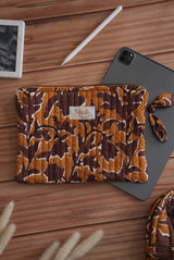 Maya Flat pouch / I pad case - THULI - Sustainable Women's Clothing Ethical Clothing Honest and Handcrafted