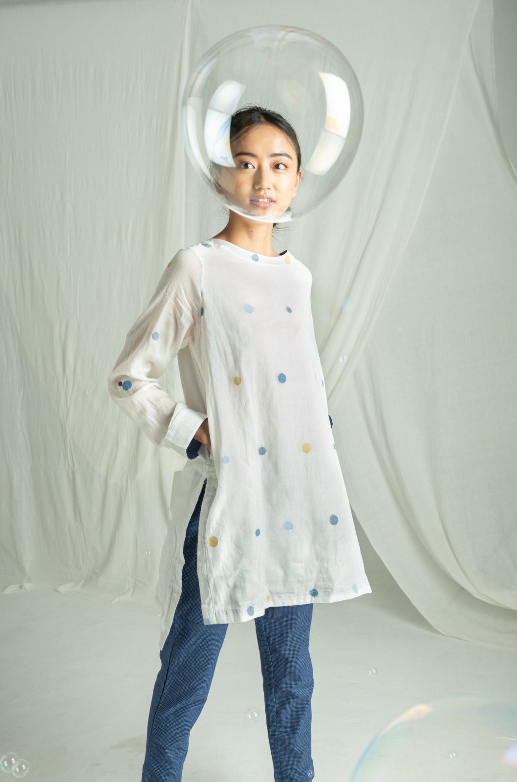 To my 13 - yr old self Tunic - THULI - Sustainable Women's Clothing Ethical Clothing Honest and Handcrafted
